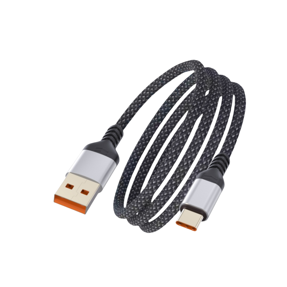 编织绳磁吸数据线USB-Type-C